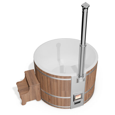 Костромской Бондарь BondarSpa (4-6 персон) - купель с встроенной печью