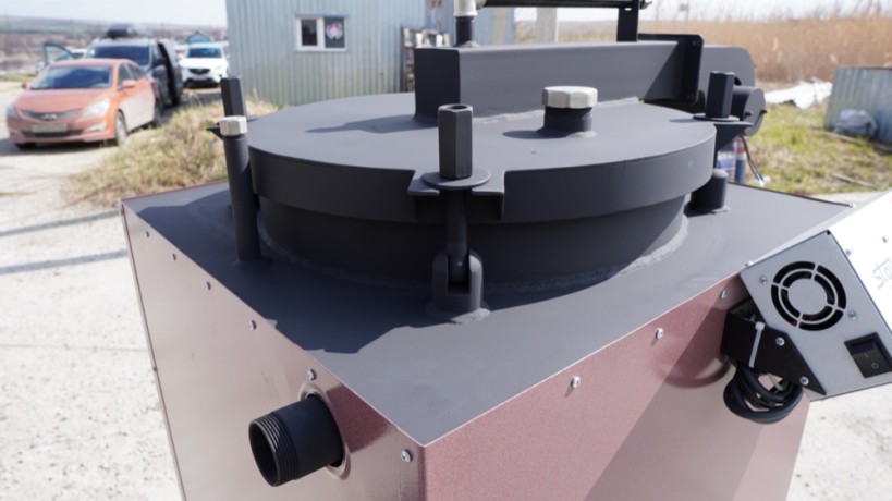 Ставпечь Гекктрон 100 кВт - котел на отработке полуавтоматический