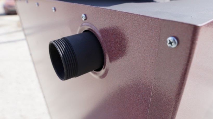 Ставпечь Гекктрон 150 кВт - котел на отработке полуавтоматический