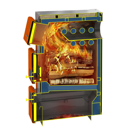 Куппер ПРО-36 (2.0) - твердотопливный котел