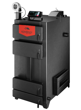 Комфорт Практик 40кВт - котел твердотопливный длительного горения