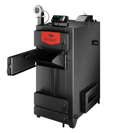 Комфорт Практик 40кВт - котел твердотопливный длительного горения