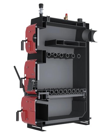 ДИВО Кондор 65 - котел длительного горения твердотопливный
