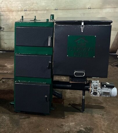 Стимул АВТО 30 кВт - котел автоматический угольный (пеллетный)