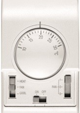 TDS Термостат со встроенным трехступенчатым регулятором скорости