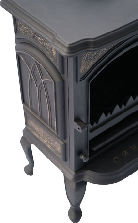 НМК Сибирь-7 - чугунная печь-камин