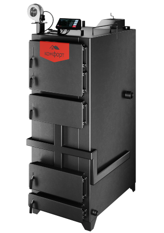 Комфорт Практик 80кВт - котел твердотопливный длительного горения