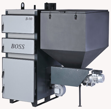 Vulkan BOSS-ЧЕРНОГОРЕЦ 33 - котел автоматический угольный (пеллетный)