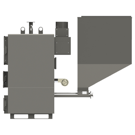 Metal-Fach F-VARM GE-D 500 - котел автоматический угольный (пеллетный)