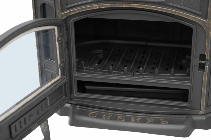 НМК Сибирь-10 - чугунная печь-камин