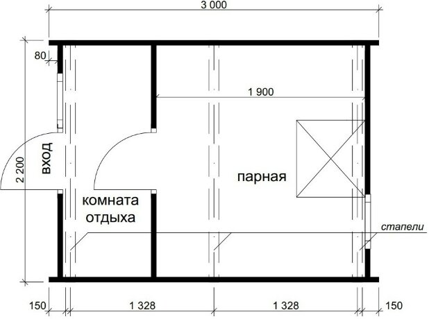 Алтайские мастера - баня-бочка длиной 3 метра и диаметром 2 метра