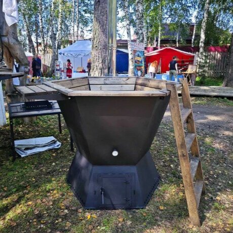 Чан Чаныч (2 персоны) - mini банный чан с ветрозащитой