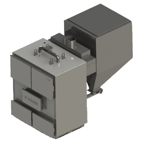 Metal-Fach F-VARM GE-D 800 - котел автоматический угольный (пеллетный)