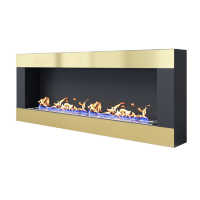 Русский огонь Голд 1500N - биокамин настенный