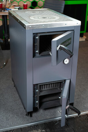 SAKOVICH MADERA 16 - котел твердотопливный с варочной поверхностью