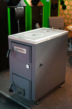 SAKOVICH MADERA 16 - котел твердотопливный с варочной поверхностью