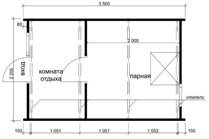 Алтайские мастера - баня-бочка длиной 3,5 метра и диаметром 2 метра