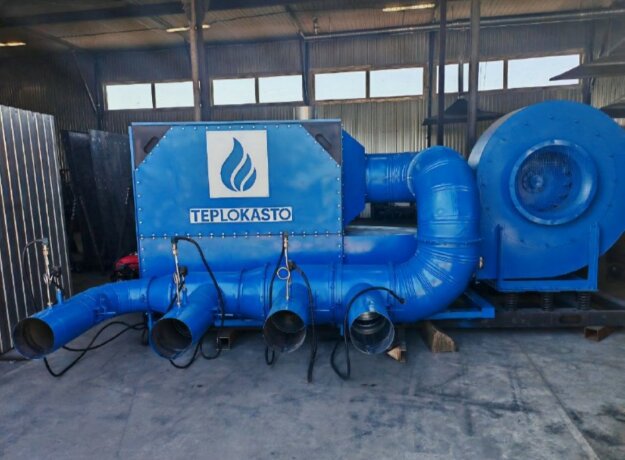 ТЕПЛОКАСТО ЦИРКОН-А_4 400 - теплогенератор пеллетный горизонтальный