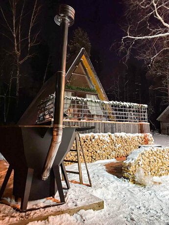 Чан Чаныч (4-6 персон) - банный чан с водяным контуром