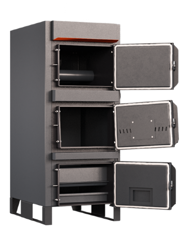 Тепловъ Smart Big Auto 10 - котел длительного горения твердотопливный