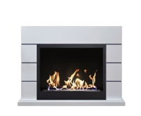 Русский огонь Аляска - биокамин в классическом портале