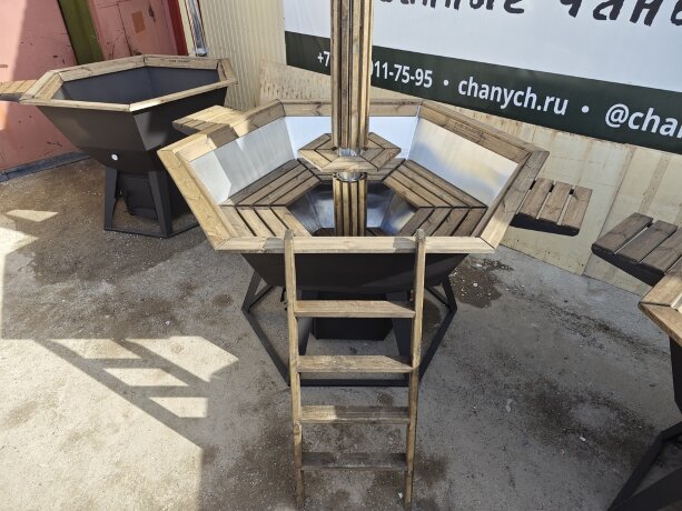 Чан Чаныч (6-8 персон) - банный чан с водяным контуром