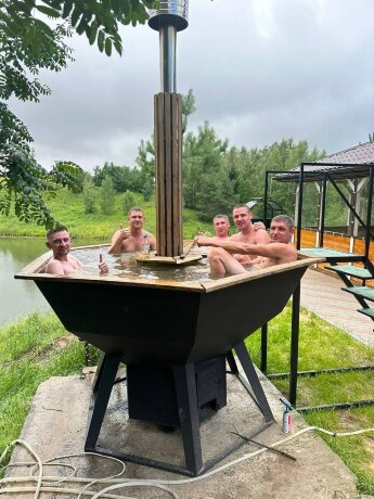 Чан Чаныч (6-8 персон) - банный чан с водяным контуром
