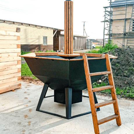 Чан Чаныч (6-8 персон) - банный чан с водяным контуром