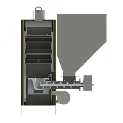 Optimum Uni 15 - котел автоматический угольный (пеллетный)