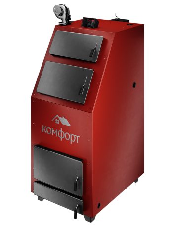 Комфорт Практик Premium 30кВт - котел твердотопливный длительного горения