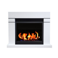 Русский огонь Тоби - биокамин в классическом портале