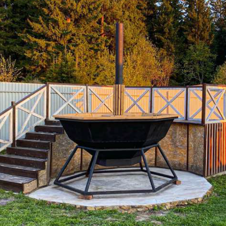 Чан Чаныч (6-8 персон) - банный чан под открытый огонь