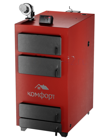Комфорт Практик Premium 40кВт - котел твердотопливный длительного горения