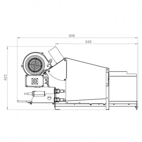 Терминатор-Керамик 150 (AIR Pellet Ceramic 150) - горелка пеллетная