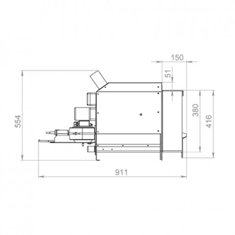 Терминатор-Керамик 200 (AIR Pellet Ceramic 200) - горелка пеллетная