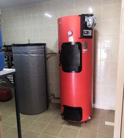 Медведь Comfort 20 - дровяной котел длительного горения