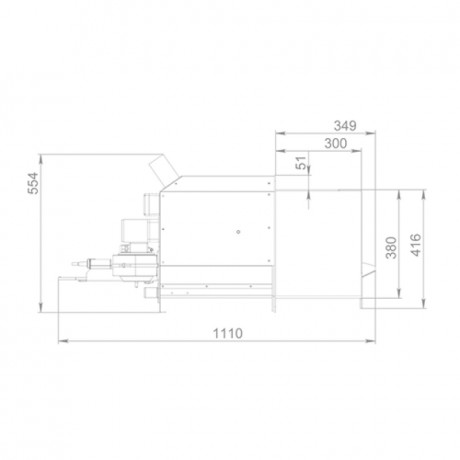 Терминатор-Керамик 300 (AIR Pellet Ceramic 300) - горелка пеллетная