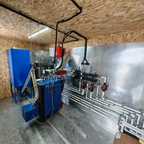 ТЕПЛОКАСТО TKS-ПФ 350 кВт - котел автоматический угольный (пеллетный)