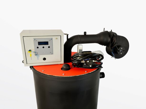 Капель 35 - котел на отработке полуавтоматический