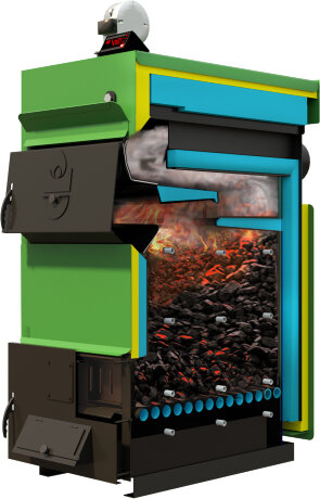 WIRT Smart EKO 100 - котел полуавтоматический твердотопливный