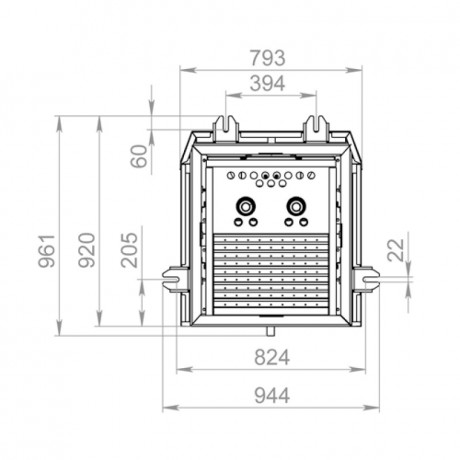 Терминатор-Керамик 750 (AIR Pellet Ceramic 750) - горелка пеллетная