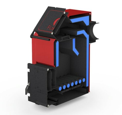 Котел Flames Eco КОД 20 - котел твердотопливный длительного горения