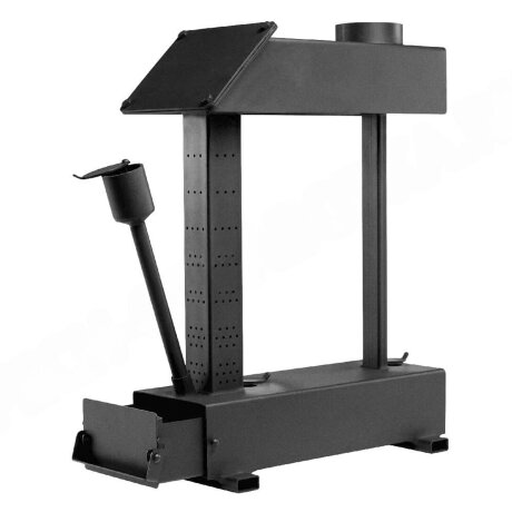 Теплуша 10 кВт - печь на отработке