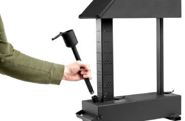 Теплуша 10 кВт - печь на отработке