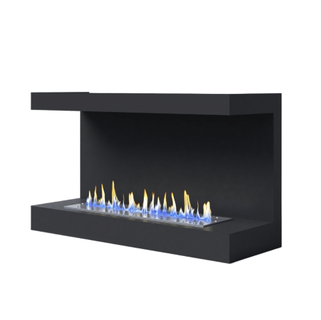 Русский огонь Честер 700 - фронтальный биокамин встраиваемый