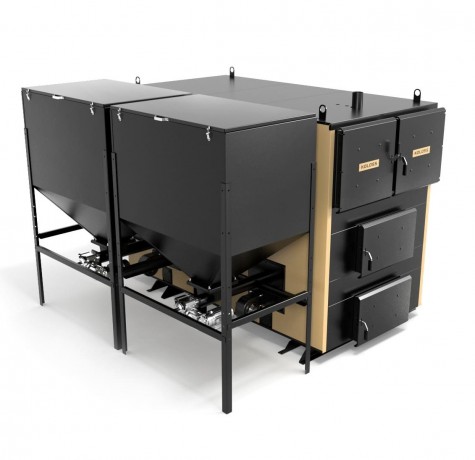 KOLOSS PRO AUTO 150 - котел автоматический угольно-пеллетный