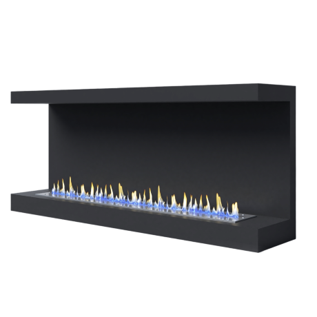 Русский огонь Честер 1200 - фронтальный биокамин встраиваемый