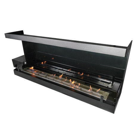 Русский огонь Честер 1200 - фронтальный биокамин встраиваемый