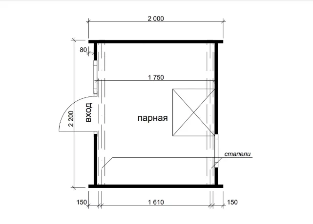 Алтайские мастера - баня-бочка длиной 2 метра и диаметром 2,2 метра