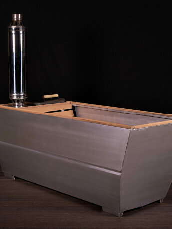 KELLEK Journey (2 персоны) - нагреваемая ванна из алюминия